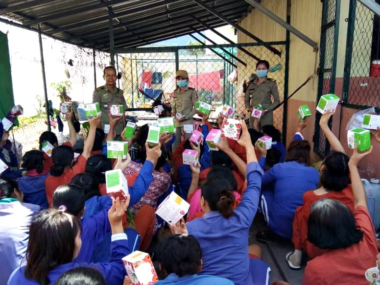 ឧបត្ថម្ភសំឡីអនាម័យនៅពន្ធនាគារ សម្រាប់ស្រ្តី 5